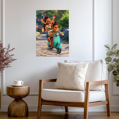 Luca Poster | Animation Art Print - Movies & TV Poster