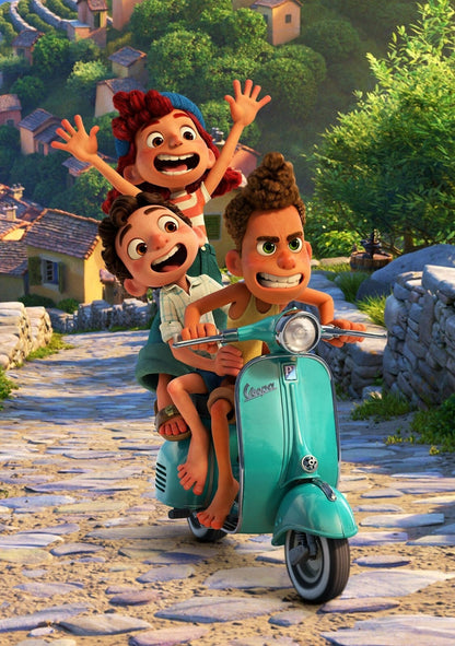 Luca Poster | Animation Art Print - Movies & TV Poster