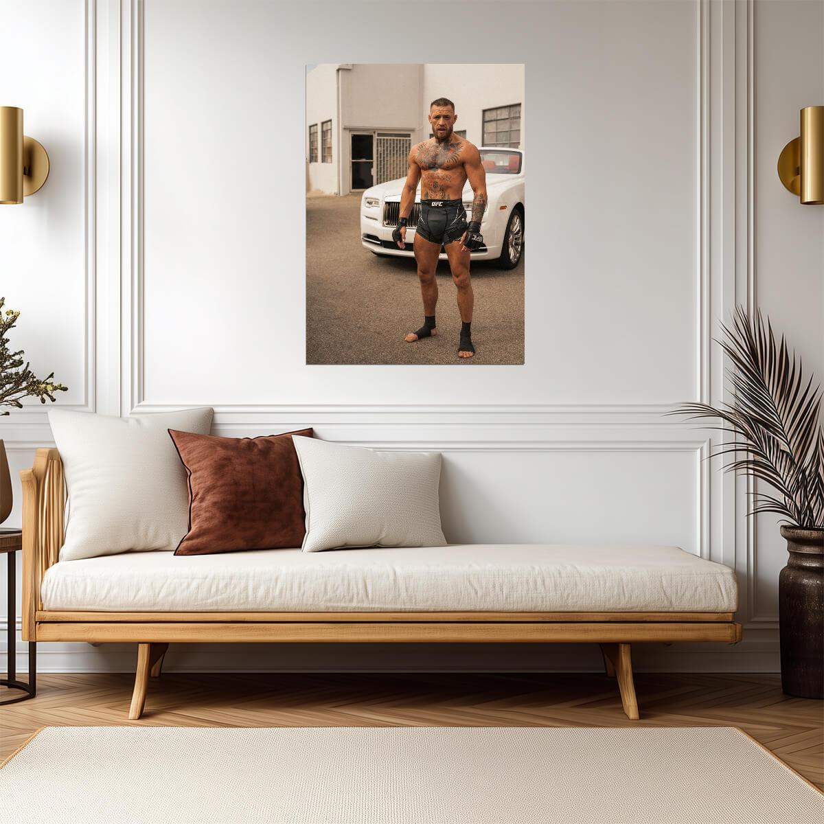 Conor McGregor UFC Fighter | MMA Poster | Combat Sports Legend Art - Sports Poster