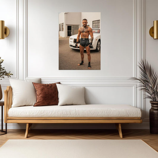 Conor McGregor UFC Fighter | MMA Poster | Combat Sports Legend Art - Sports Poster