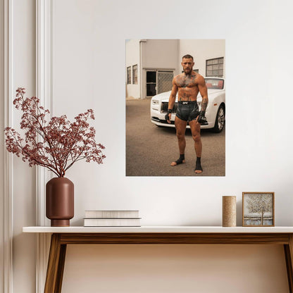 Conor McGregor UFC Fighter | MMA Poster | Combat Sports Legend Art - Sports Poster