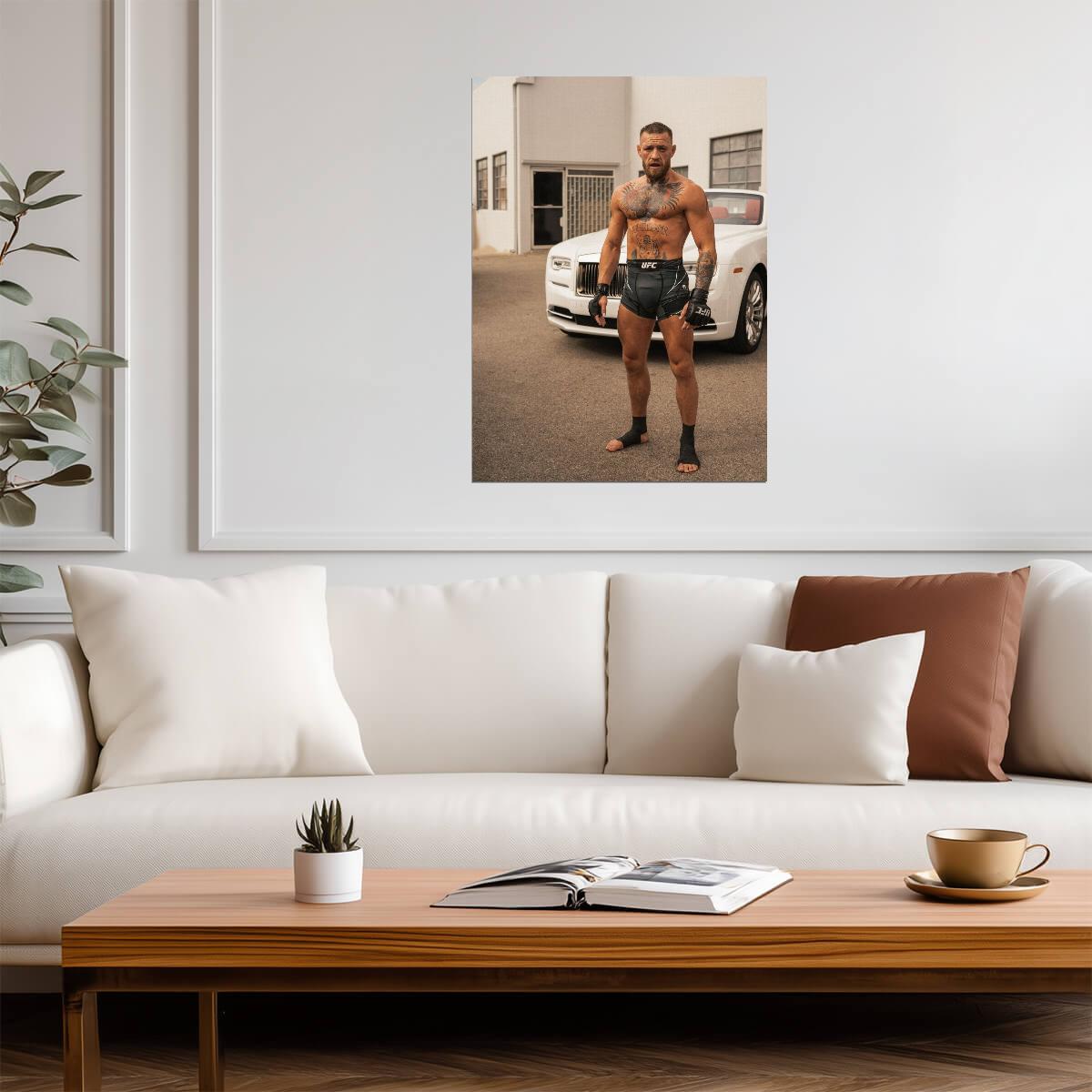 Conor McGregor UFC Fighter | MMA Poster | Combat Sports Legend Art - Sports Poster