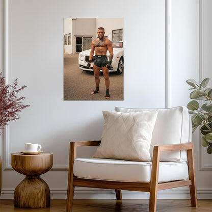 Conor McGregor UFC Fighter | MMA Poster | Combat Sports Legend Art - Sports Poster