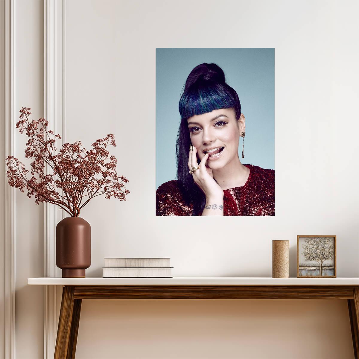 Lily Allen Print | Pop Music Poster - Music Poster