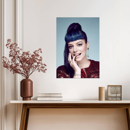 Lily Allen Print | Pop Music Poster - Music Poster