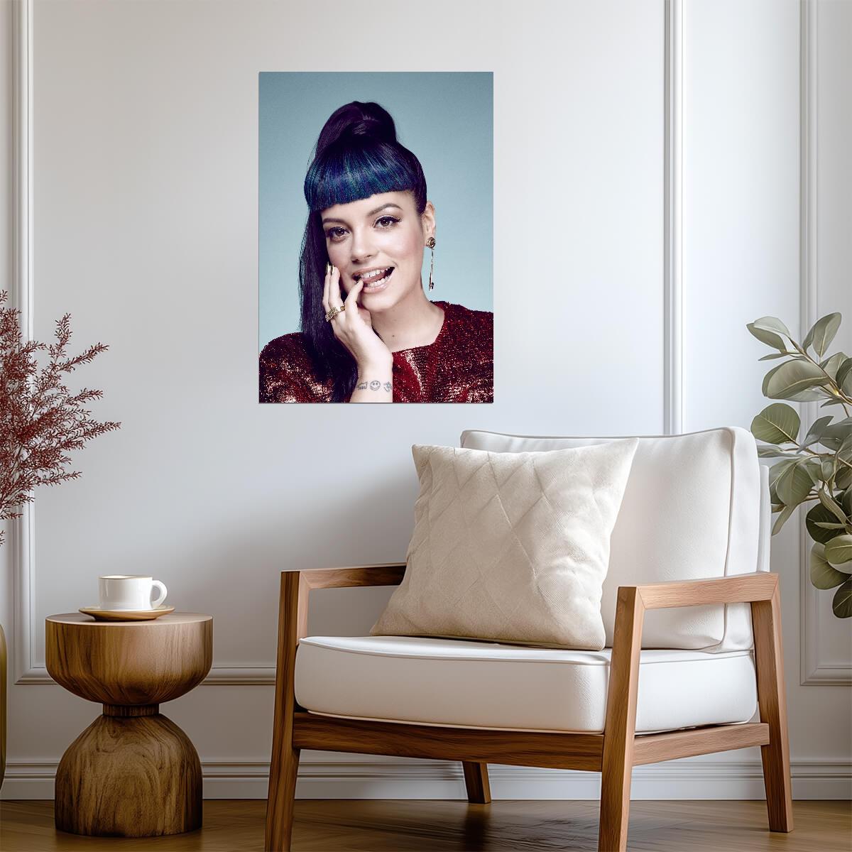 Lily Allen Print | Pop Music Poster - Music Poster