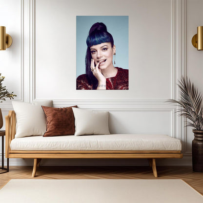 Lily Allen Print | Pop Music Poster - Music Poster