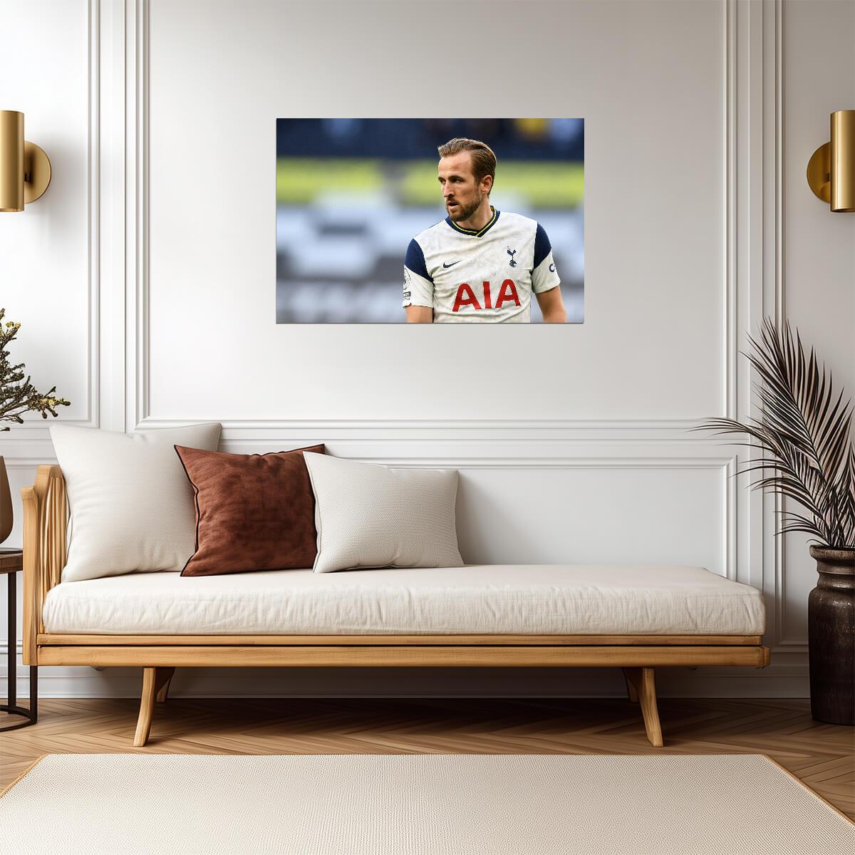 Harry Kane Tottenham Hotspur | Soccer Star Poster | Sports Wall Art - Sports Poster