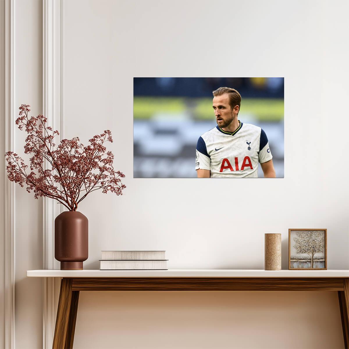 Harry Kane Tottenham Hotspur | Soccer Star Poster | Sports Wall Art - Sports Poster