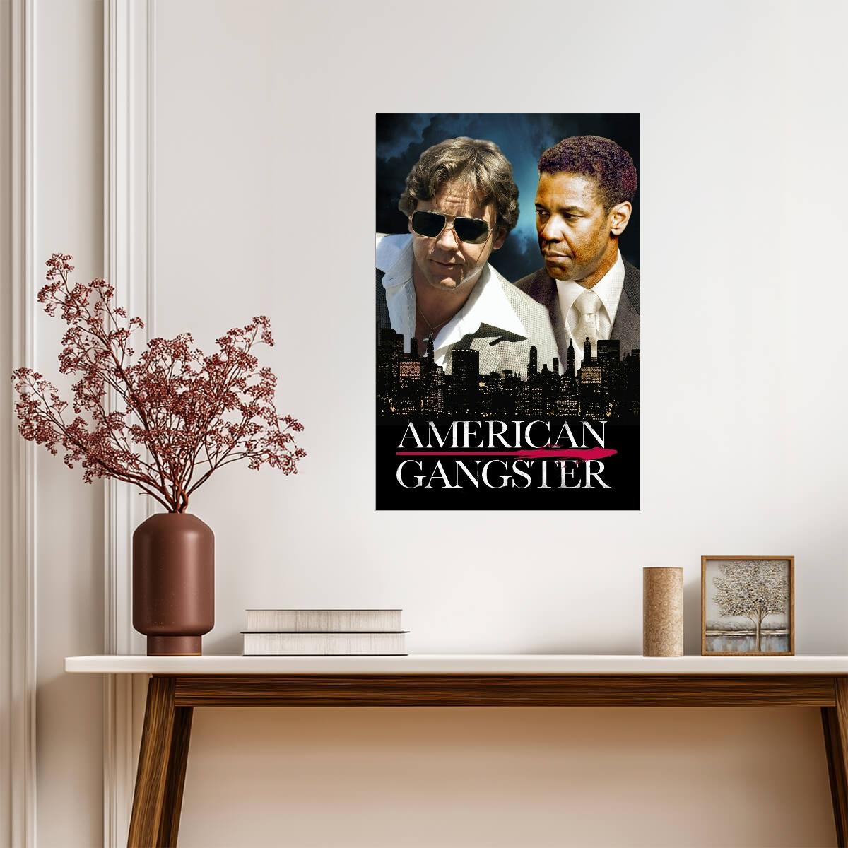 American Gangster | Mob Movie Art | Cinema Poster - Movies & TV Poster