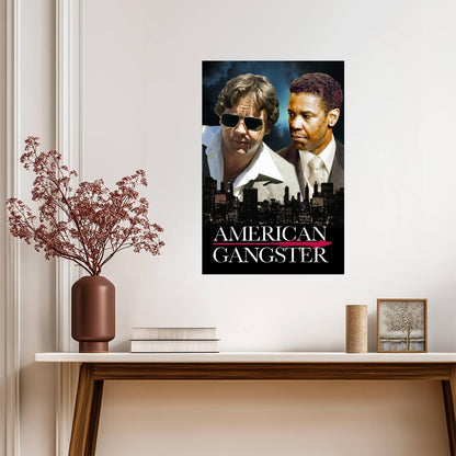 American Gangster | Mob Movie Art | Cinema Poster - Movies & TV Poster