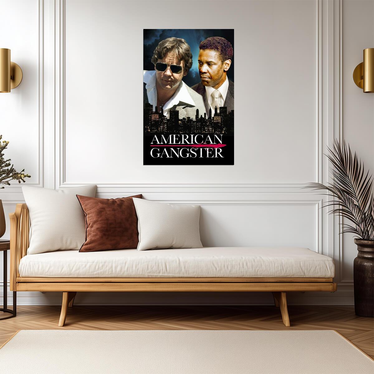 American Gangster | Mob Movie Art | Cinema Poster - Movies & TV Poster