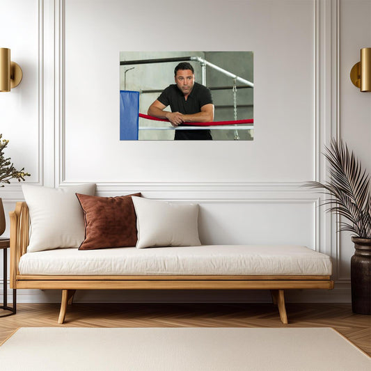 Oscar De La Hoya The Golden Boy | Boxing Legend Poster | Sports Photography Print - Sports Poster