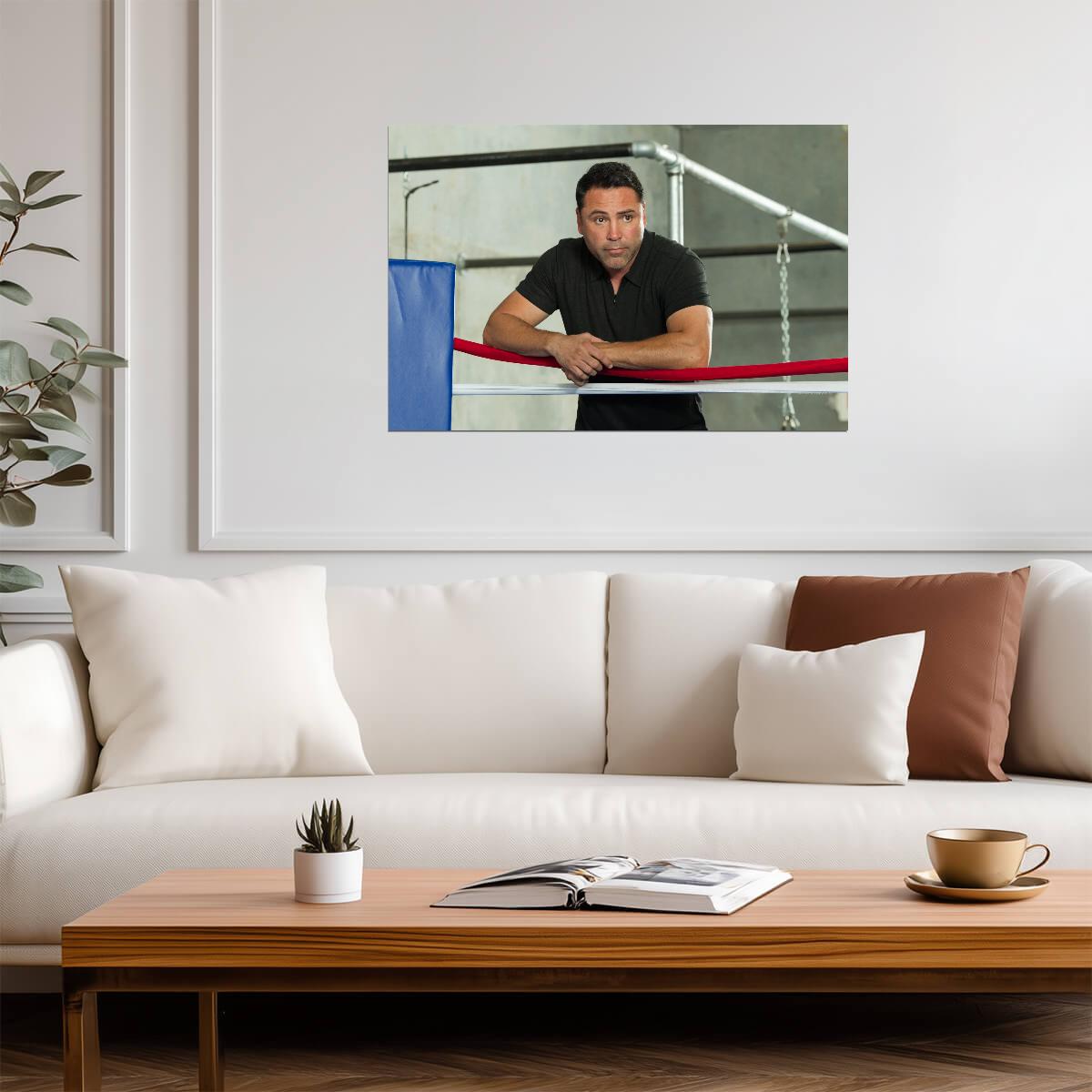 Oscar De La Hoya The Golden Boy | Boxing Legend Poster | Sports Photography Print - Sports Poster