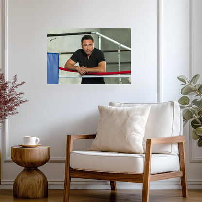 Oscar De La Hoya The Golden Boy | Boxing Legend Poster | Sports Photography Print - Sports Poster