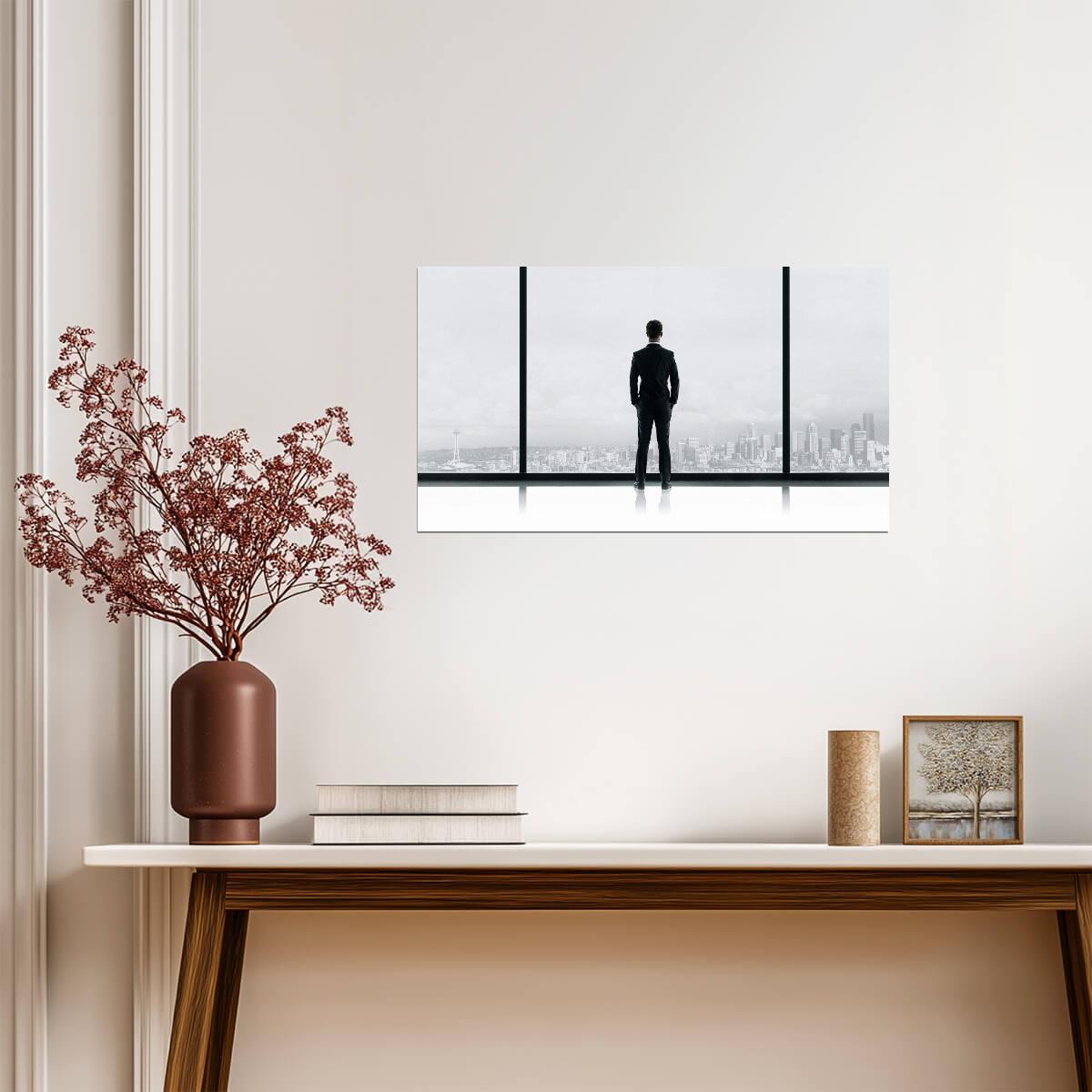 Fifty Shades Of Grey | Black and White Art | Cinema Poster - Movies & TV Poster