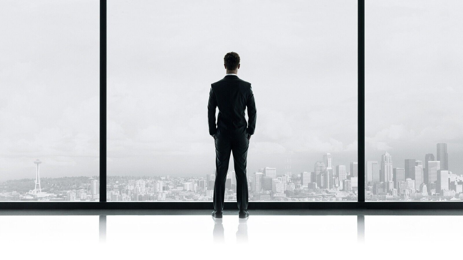 Fifty Shades Of Grey | Black and White Art | Cinema Poster - Movies & TV Poster