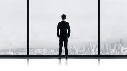 Fifty Shades Of Grey | Black and White Art | Cinema Poster - Movies & TV Poster