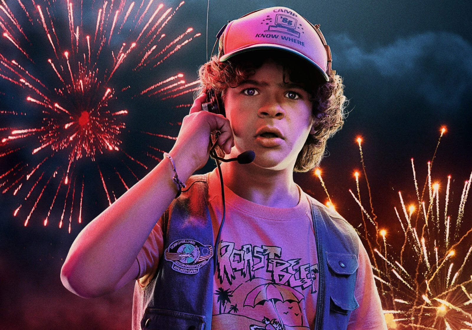 Stranger Things Dustin Henderson Season 3 | Character Poster | Sci-Fi TV Show Art - Movies & TV Poster