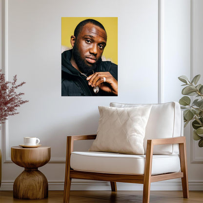 Headie One | Warm Tone Portrait | Musician Poster - Music Poster