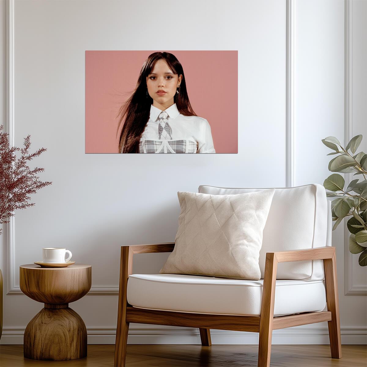 Jenna Ortega | Close Up Photo | Art Poster - Celebrities Poster