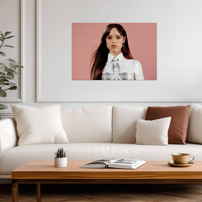 Jenna Ortega | Close Up Photo | Art Poster - Celebrities Poster