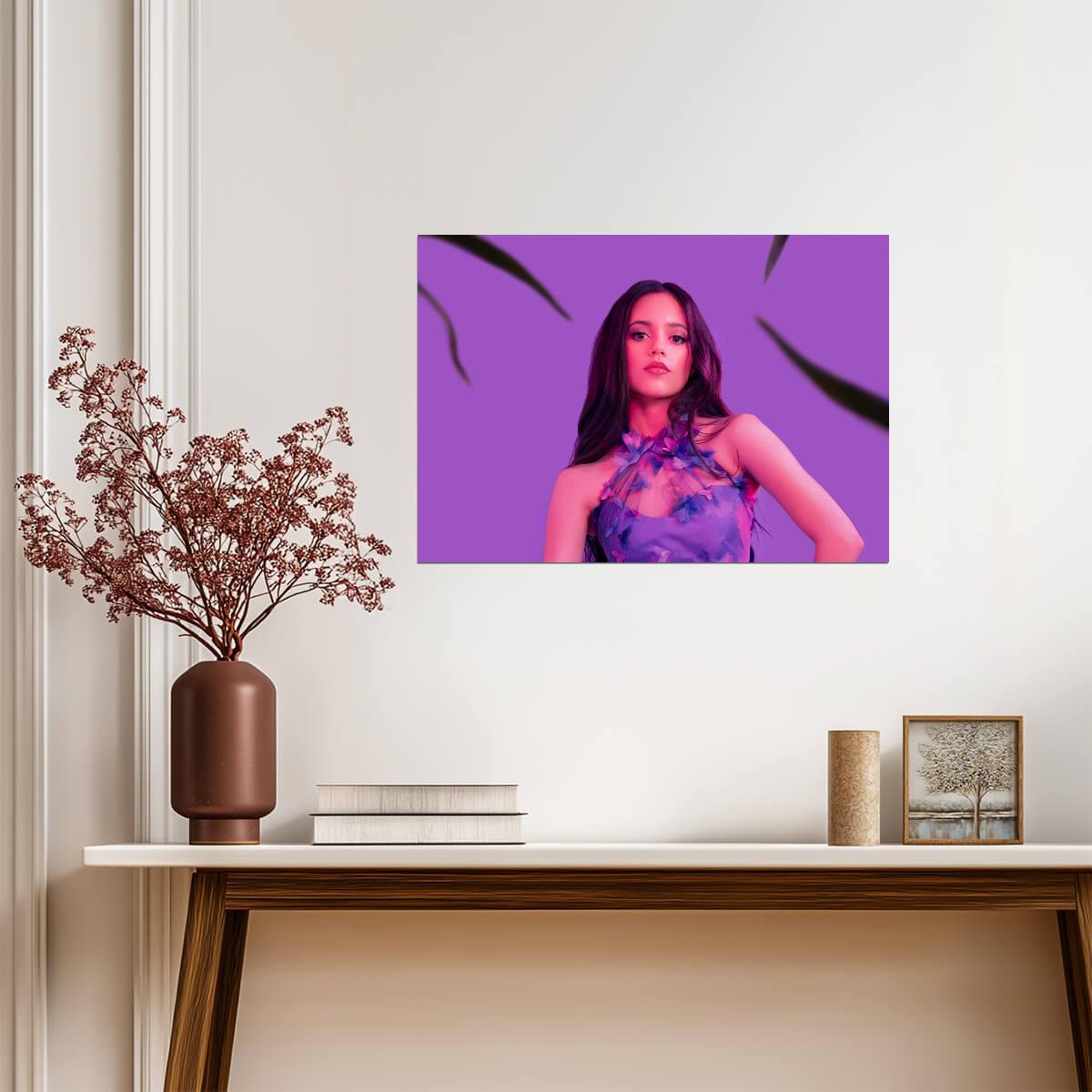 Jenna Ortega | Pop Art Style | Celebrity Poster - Celebrities Poster