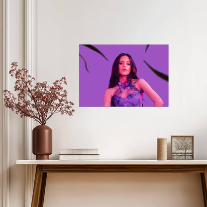 Jenna Ortega | Pop Art Style | Celebrity Poster - Celebrities Poster