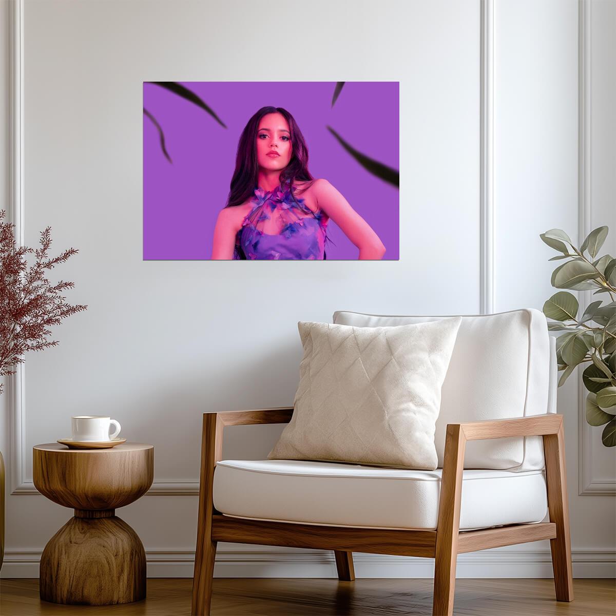 Jenna Ortega | Pop Art Style | Celebrity Poster - Celebrities Poster