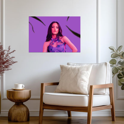 Jenna Ortega | Pop Art Style | Celebrity Poster - Celebrities Poster