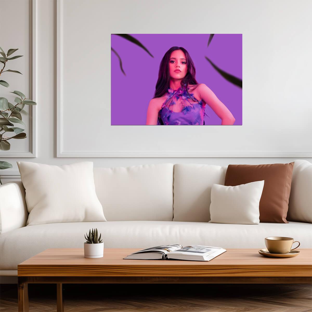 Jenna Ortega | Pop Art Style | Celebrity Poster - Celebrities Poster