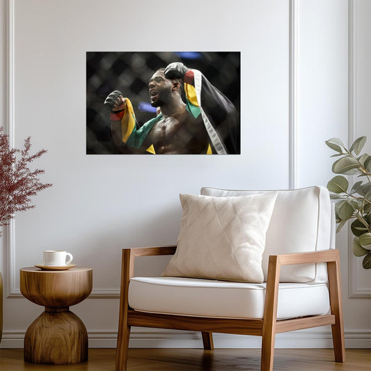 Aljamain Sterling | Mixed Martial Arts Star | UFC Poster - Sports Poster