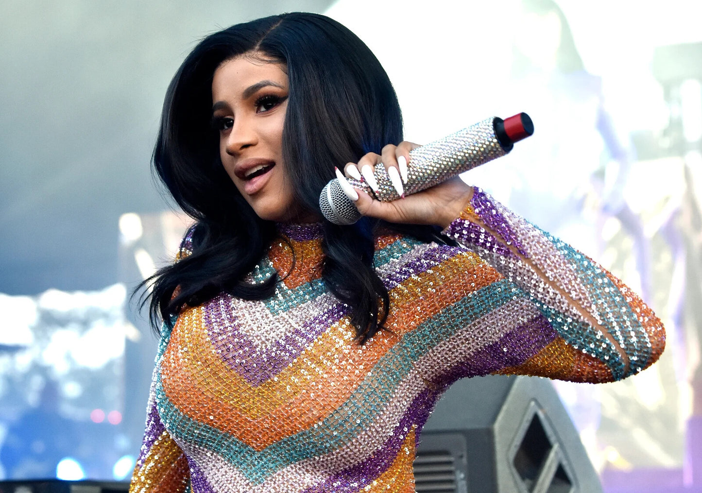 Cardi B Live | Concert Performance | Music Poster - Music Poster