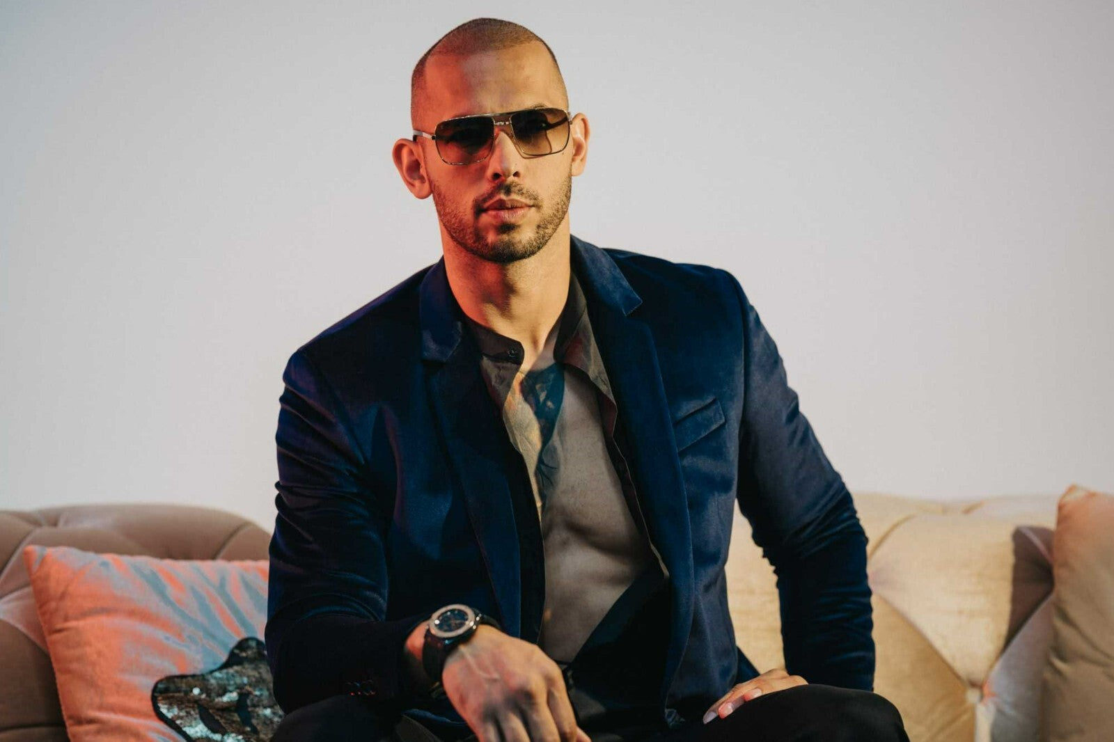Andrew Tate Top G Portrait | Modern Celebrity Poster | Motivational Wall Art - Celebrities Poster