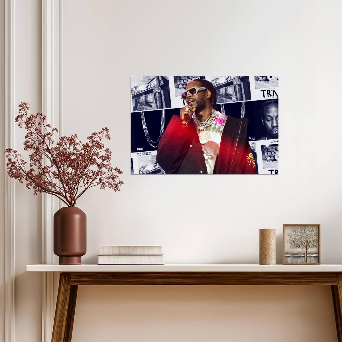 2 Chainz On Stage | Hip Hop Poster | Southern Rap Legend - Music Poster
