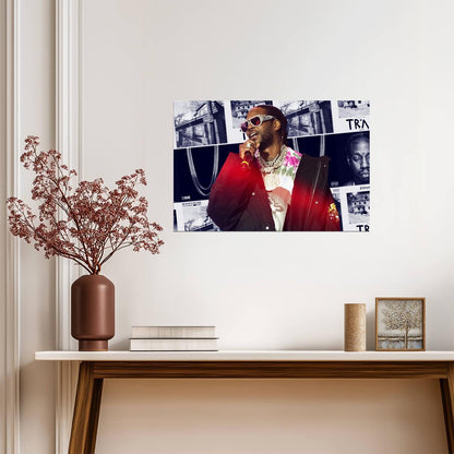 2 Chainz On Stage | Hip Hop Poster | Southern Rap Legend - Music Poster