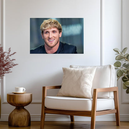 Logan Paul Professional Wrestler | Combat Sports Photo Poster | WWE Superstar Wall Art - Sports Poster