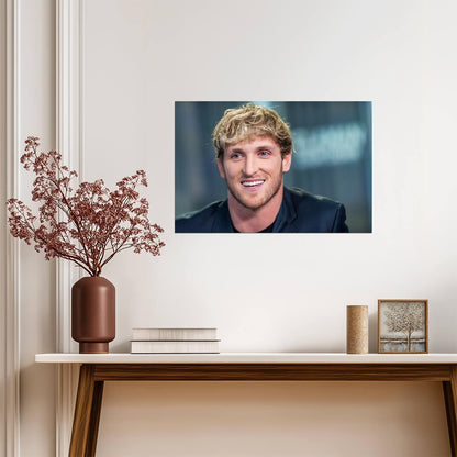 Logan Paul Professional Wrestler | Combat Sports Photo Poster | WWE Superstar Wall Art - Sports Poster