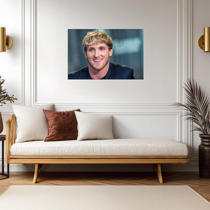 Logan Paul Professional Wrestler | Combat Sports Photo Poster | WWE Superstar Wall Art - Sports Poster
