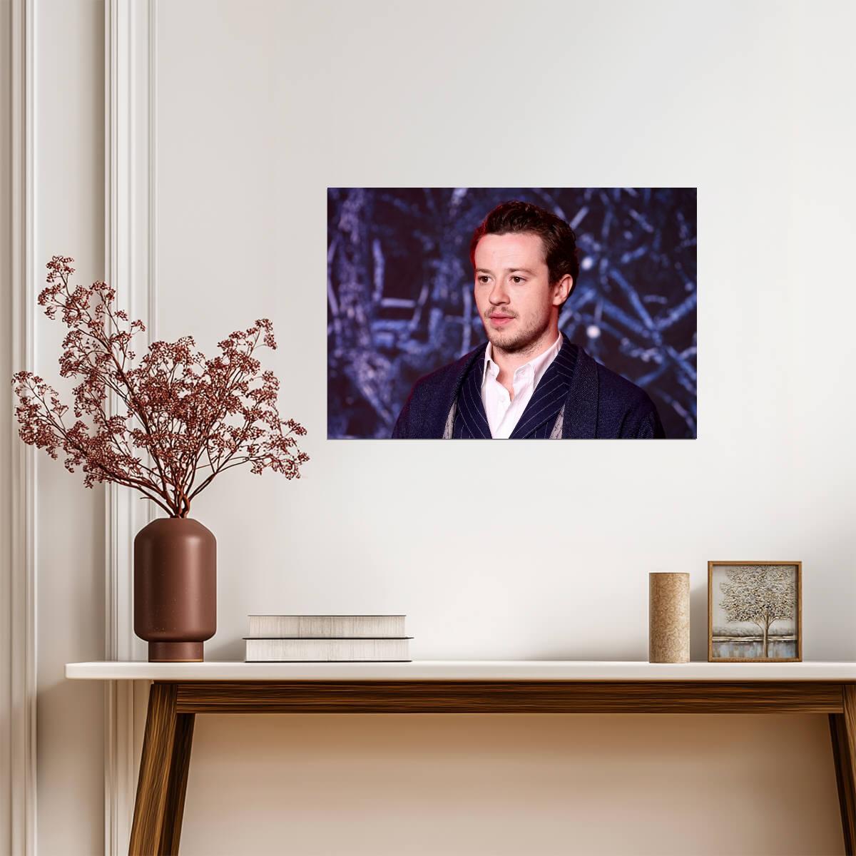 Joseph Quinn Poster | Actor Wall Art - Celebrities Poster