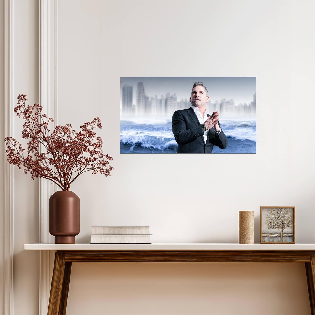 Grant Cardone | Cool Tone Art | Business Poster - Celebrities Poster