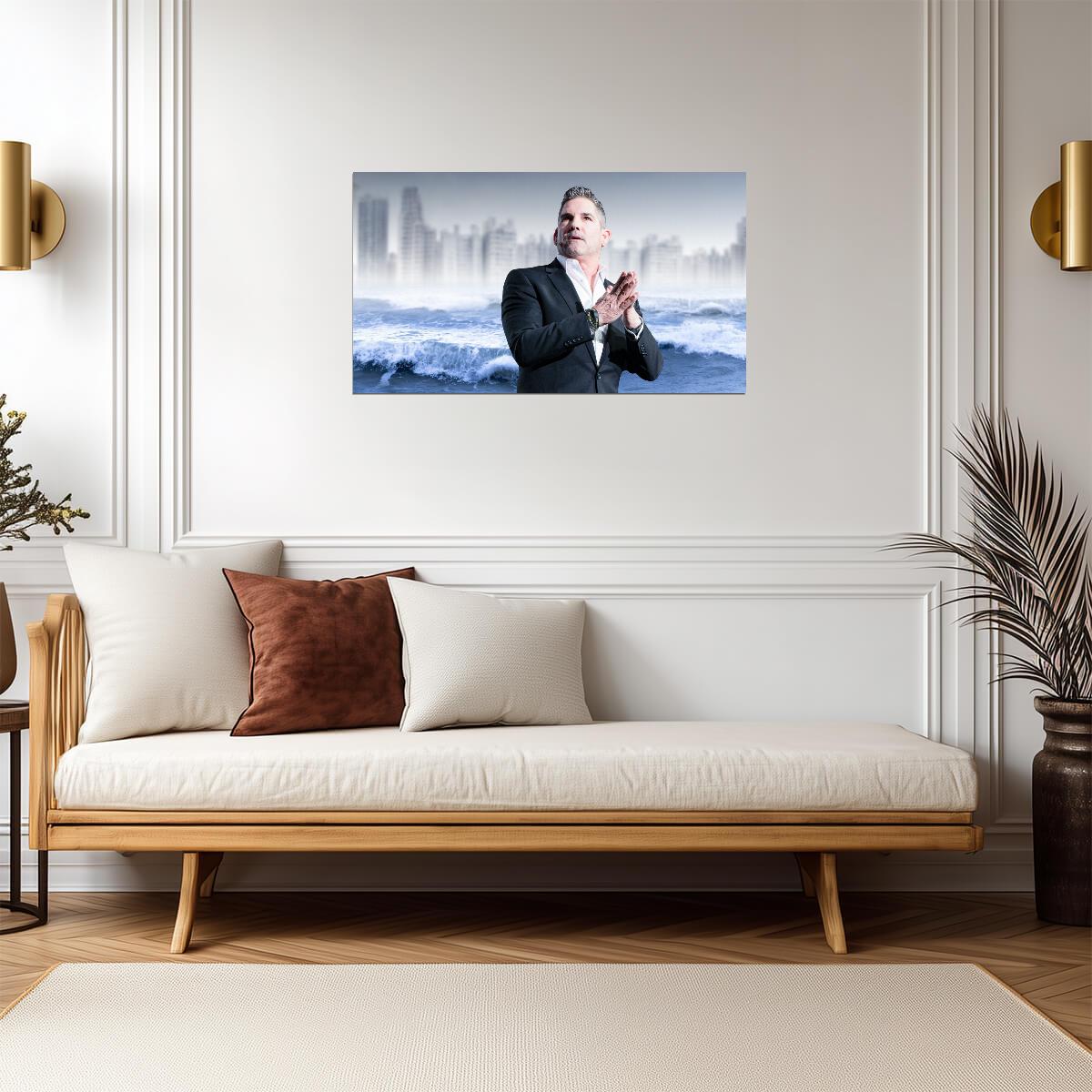 Grant Cardone | Cool Tone Art | Business Poster - Celebrities Poster