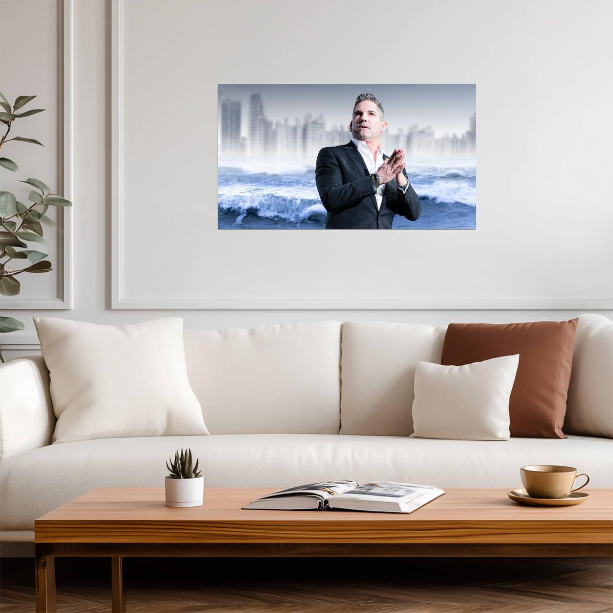Grant Cardone | Cool Tone Art | Business Poster - Celebrities Poster