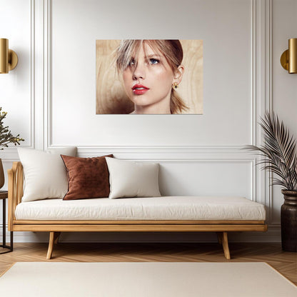Taylor Swift Bee Earring Close Up | Celebrity Photoshoot Poster | Music Star Portrait - Music Poster