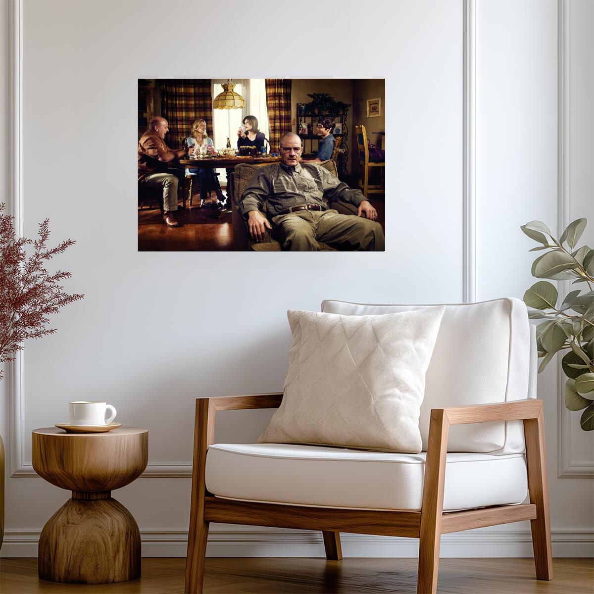 Breaking Bad Walter White Family Scene | TV Show Poster | Crime Drama Wall Art - Movies & TV Poster