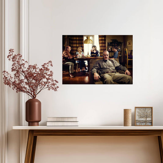 Breaking Bad Walter White Family Scene | TV Show Poster | Crime Drama Wall Art - Movies & TV Poster