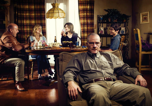 Breaking Bad Walter White Family Scene | TV Show Poster | Crime Drama Wall Art - Movies & TV Poster