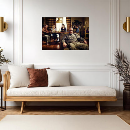 Breaking Bad Walter White Family Scene | TV Show Poster | Crime Drama Wall Art - Movies & TV Poster