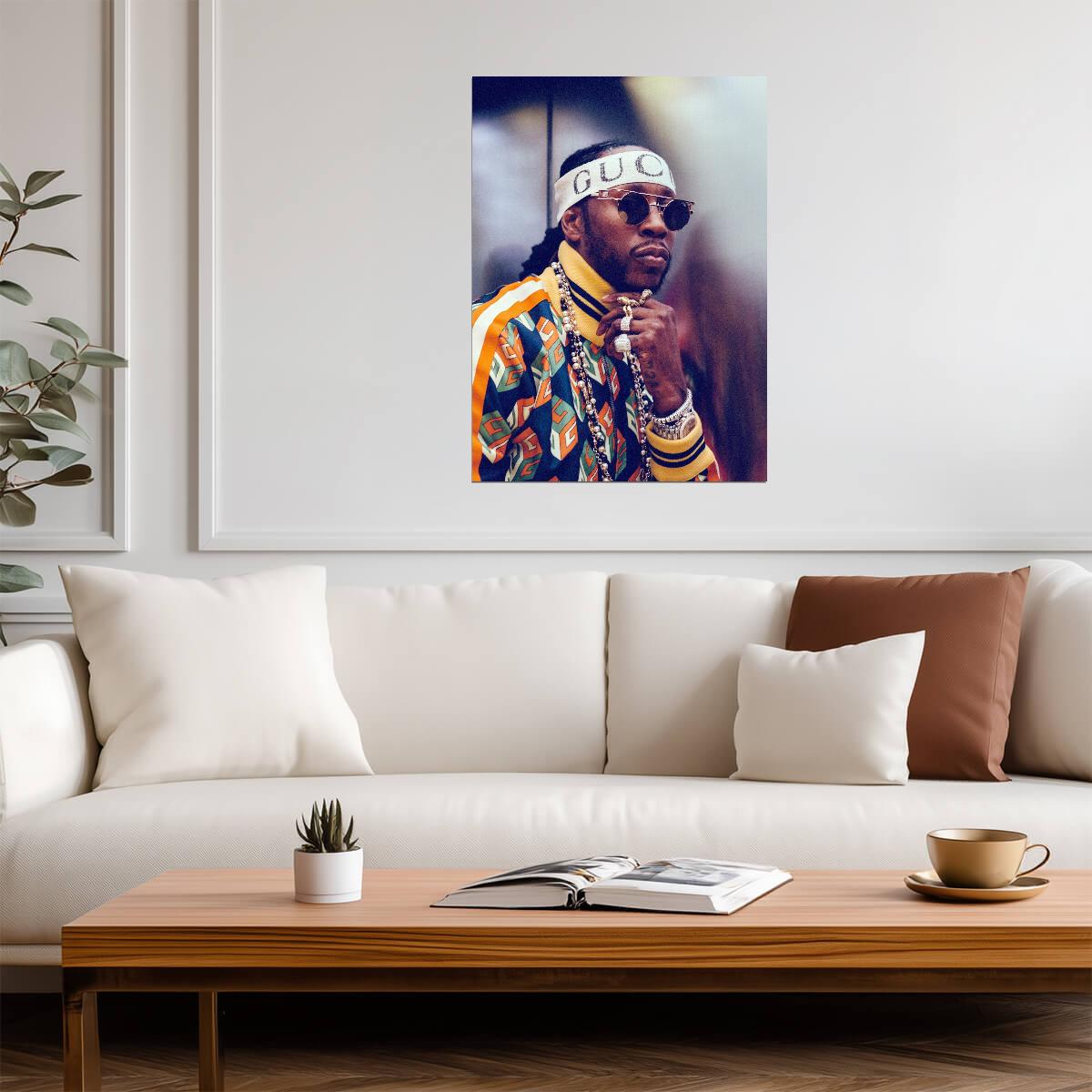 2 Chainz Studio Shot | Music Poster | Trap Music Fan Gift - Music Poster