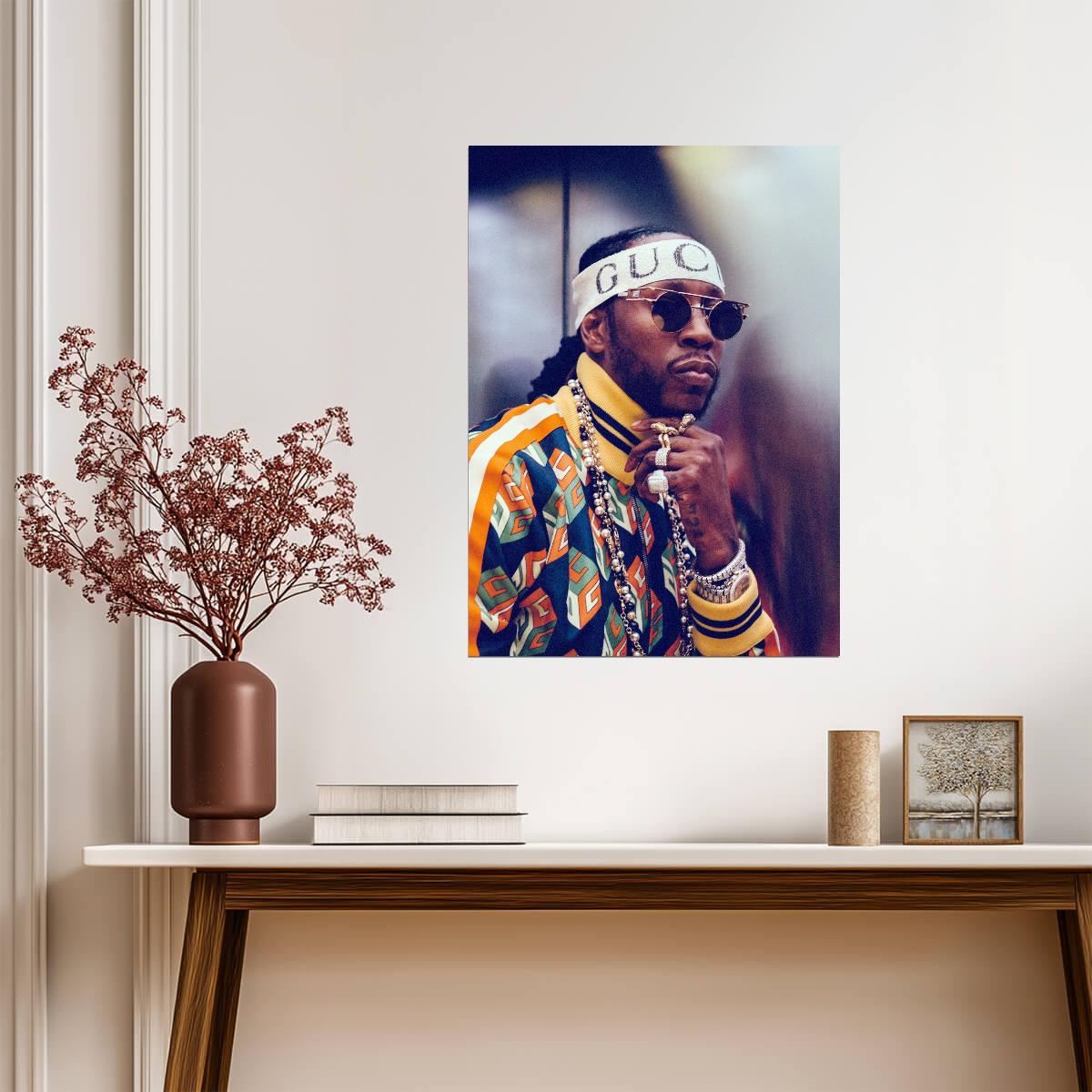 2 Chainz Studio Shot | Music Poster | Trap Music Fan Gift - Music Poster
